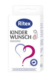 Ritex KINDER­WUNSCH Gleitmittel - Unterstützt bei der - natürlichen Empfängnis Ritex Kinderwunsch Gleitmittel