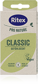 Ritex Pro Nature Classic - Naturally... - lots of feeling Ritex PRO NATURE CLASSIC condoms